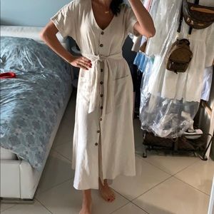 Rachel Zoe linen dress